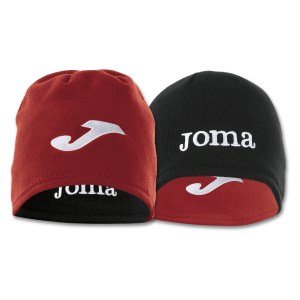 Joma Reversible Beanie Hat Red-Black