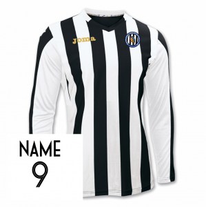 Joma Copa Striped Long Sleeve Football Shirt