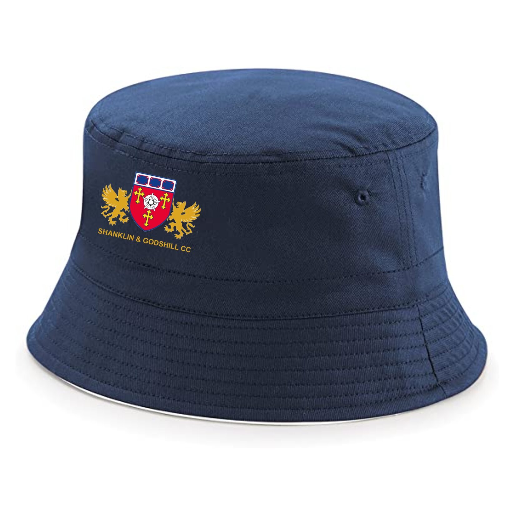 Prestige Reversible Bucket Hat - French Navy/White