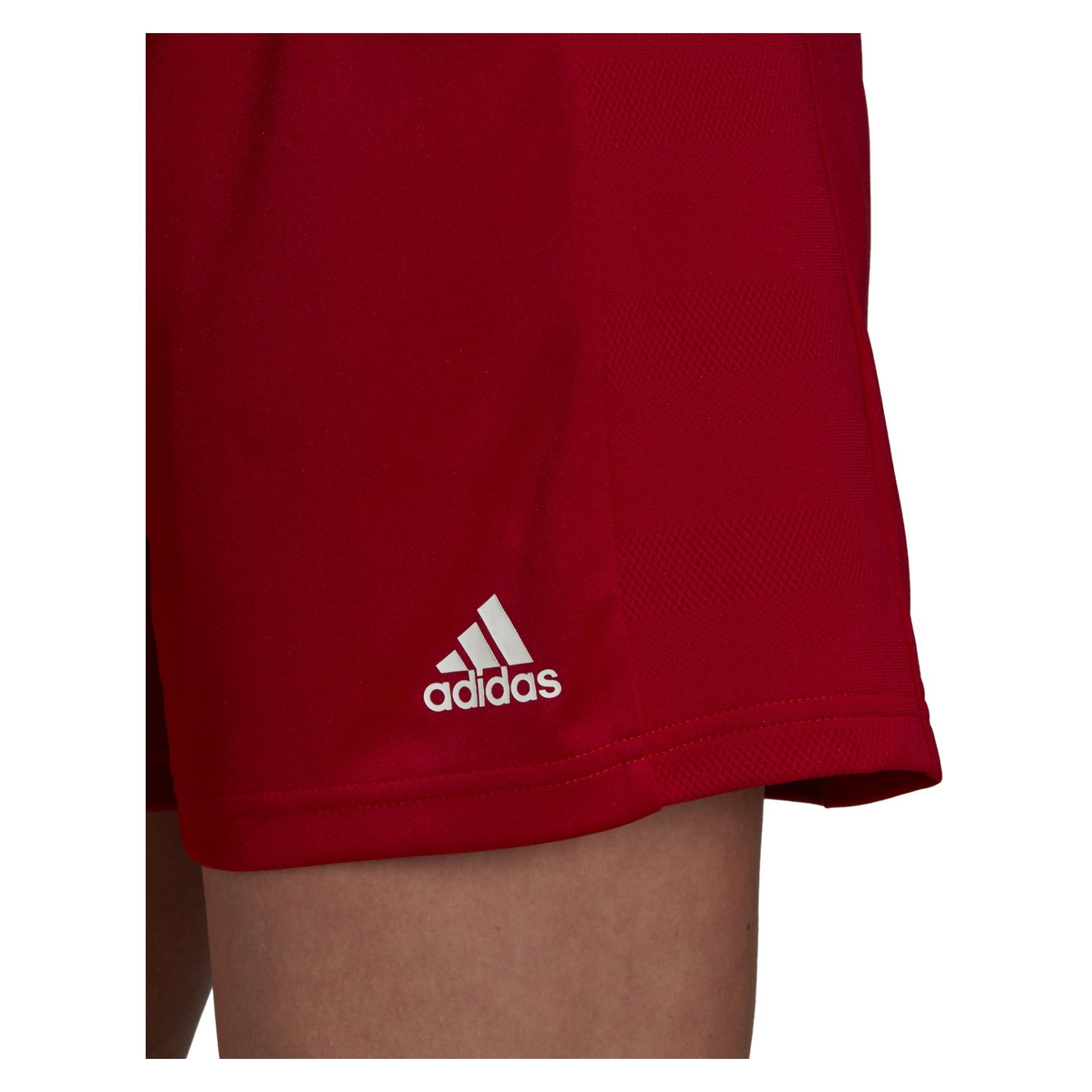 Adidas Womens Team 19 Knit Short (w) Power Red-White