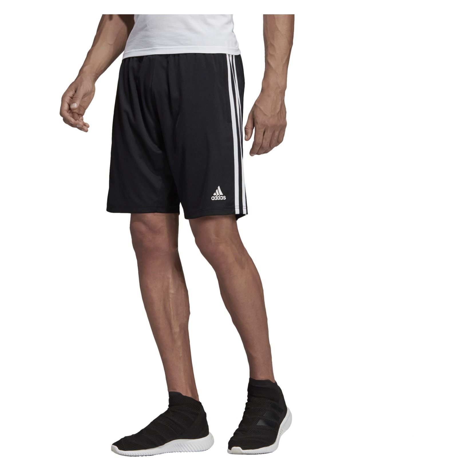 adidas zipped shorts