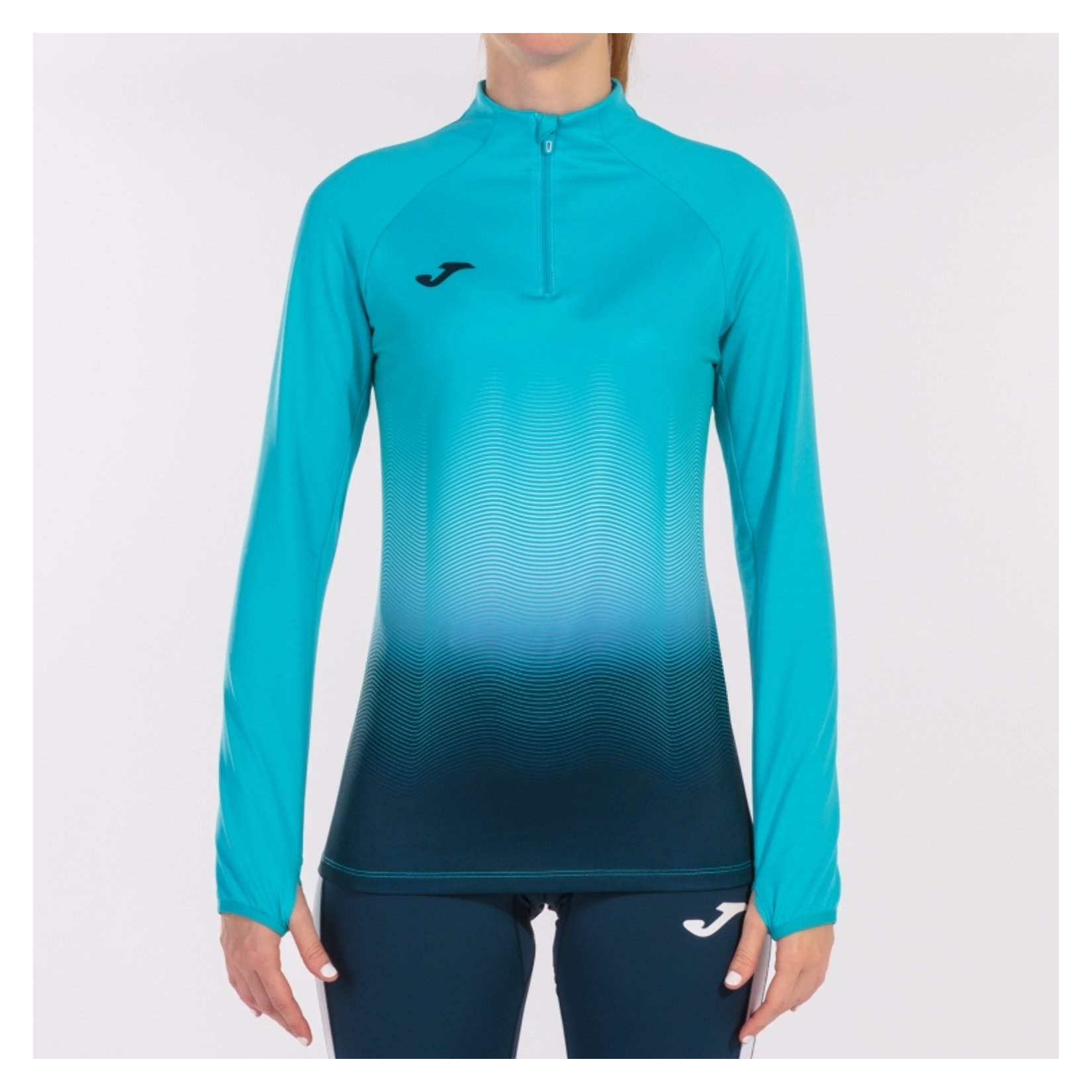 Joma Womens Elite VII Performance 1/4 Zip Midlayer (W)