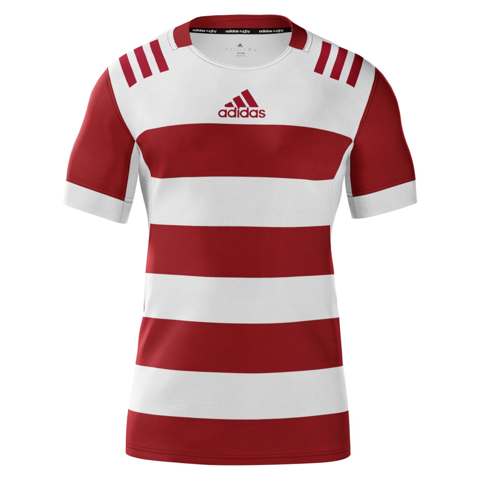 adidas mi Team Customised Fitted Rugby Jersey Adult - Kitlocker.com