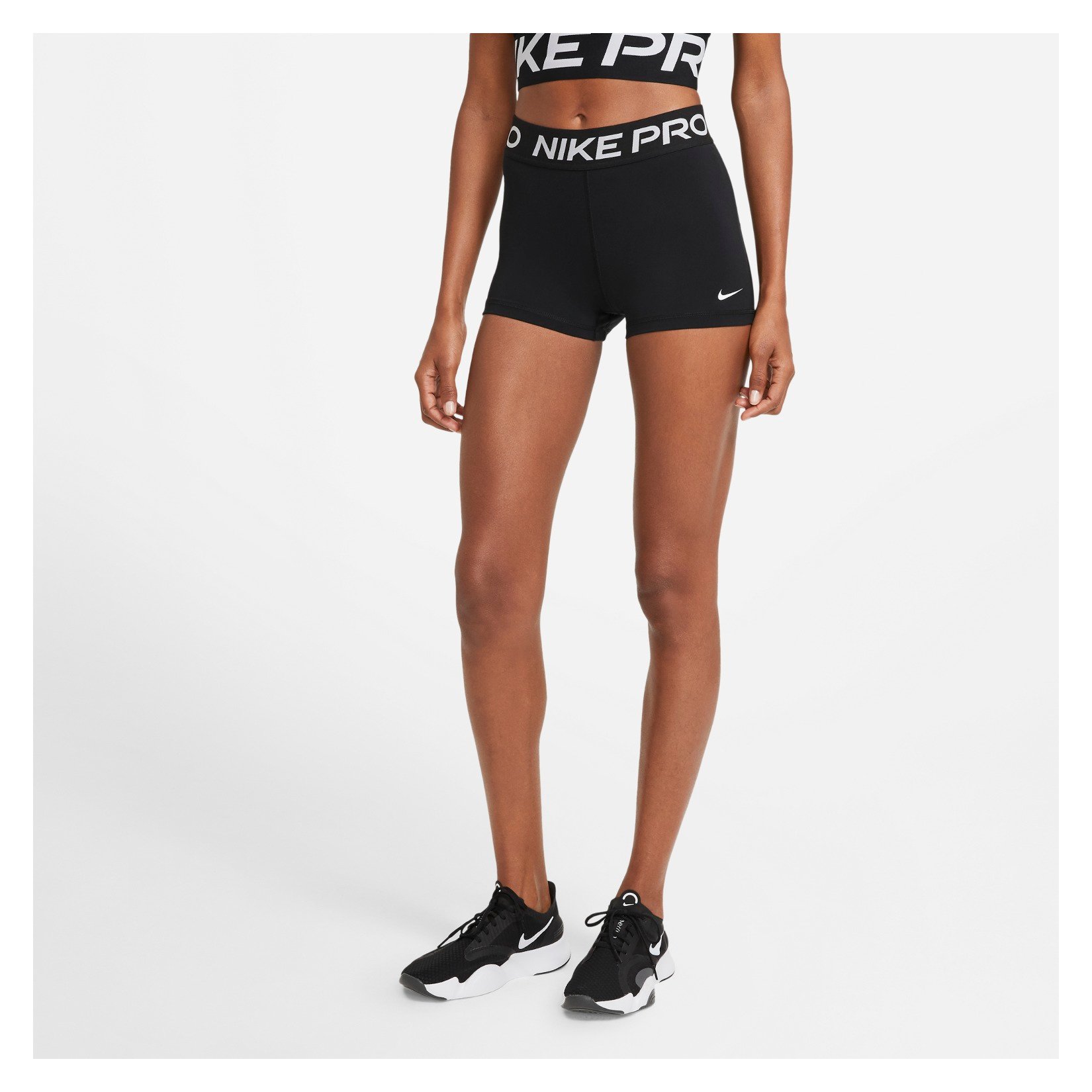 Seraph Stikke ud halvleder Nike Pro Womens 3 Inch Shorts - Kitlocker.com