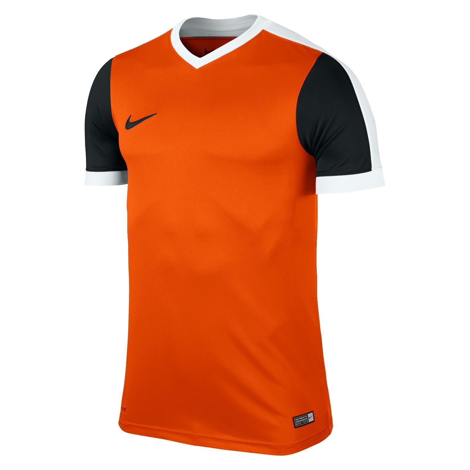 orange black and white jersey