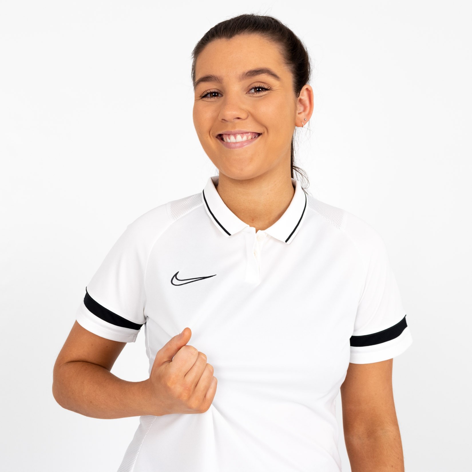 Nike Womens Academy 21 Performance Polo (W) - Kitlocker.com
