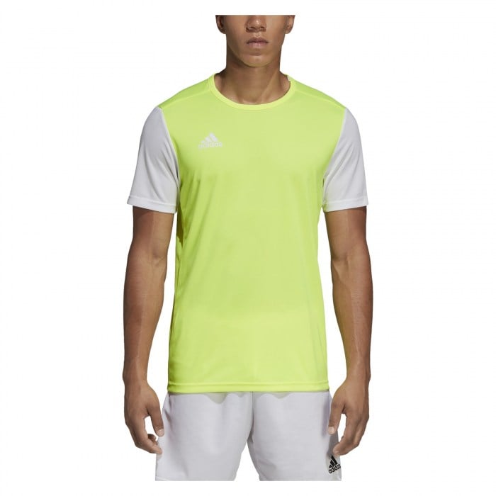 Adidas Estro 19 Short Sleeve Jersey Solar Yellow