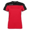 Stanno Womens Pride Short Sleeve T-shirt (w) Red - Black