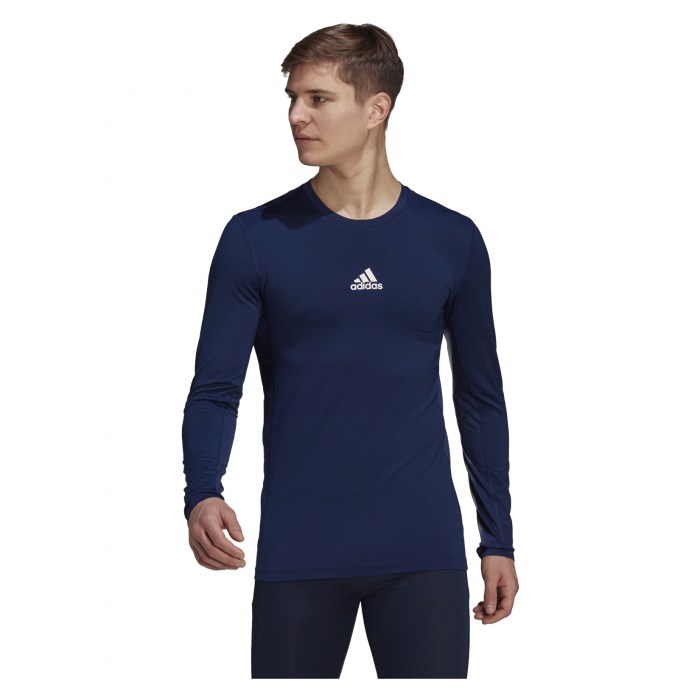 adidas Techfit Compression Long Sleeve Tee - Kitlocker.com