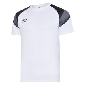 Umbro Training Jersey Brilliant White-Black-Carbon