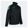 Joma Trivor Rain Jacket Black-Green Fluor