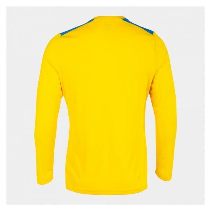 Joma CHAMPIONSHIP VII LONG SLEEVE SHIRT Yellow-Royal Blue