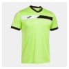 Joma Court Short-Sleeve T-Shirt Lime Punch-Black-White