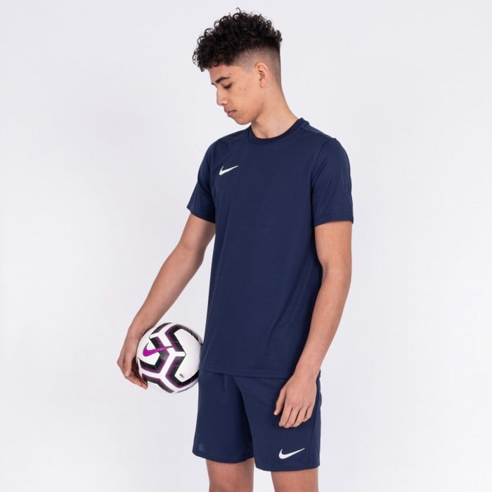 Nike Park VIi Dri-fit Short Sleeve Shirt Midnight Navy-White