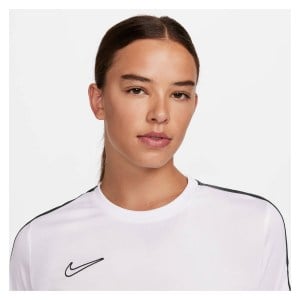 Nike Womens Academy 23 Short Sleeve Training Top (W) White-Black-Black