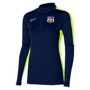 Nike Womens Dri-Fit Academy 23 Drill Top (W) Obsidian-Volt-White