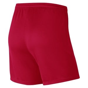 Nike Park III Shorts (W) - University Red/White